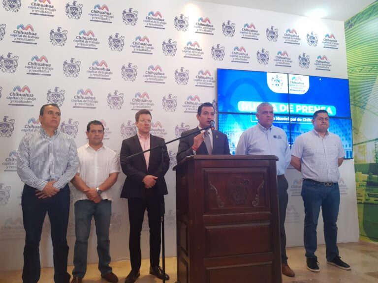 Alcalde Bonilla y su gabinete