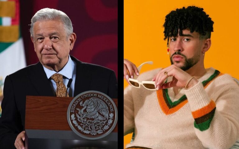 amlo y bad bunny