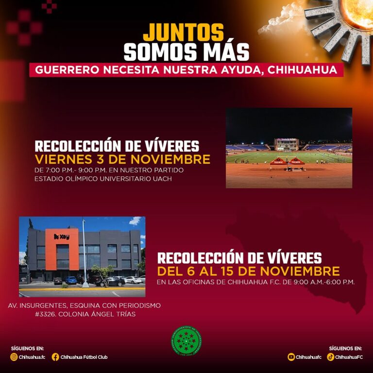 Víveres pro Guerrero