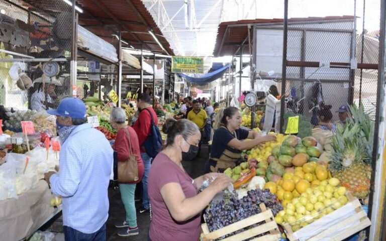 mercado frutas y verduras precios inflación canasta básica alimentos