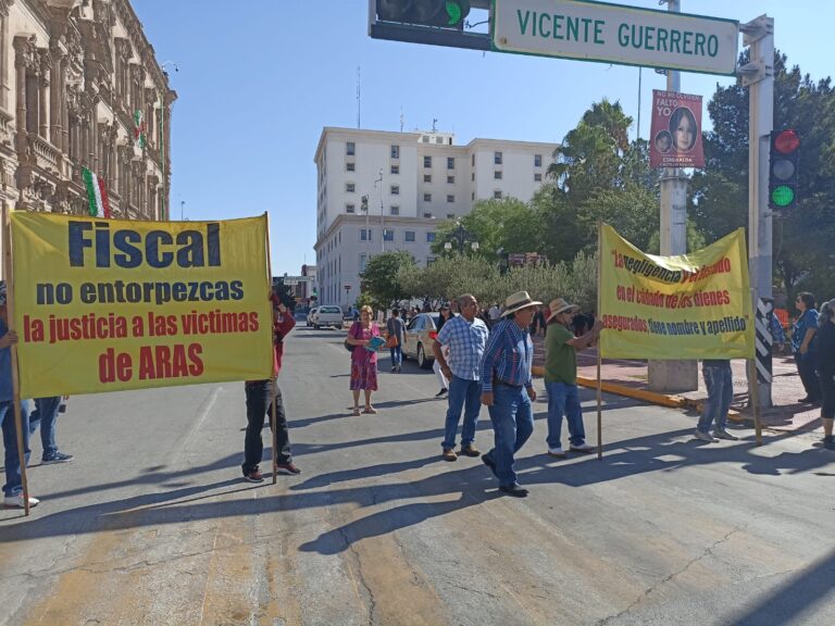 Manifestación de Aras